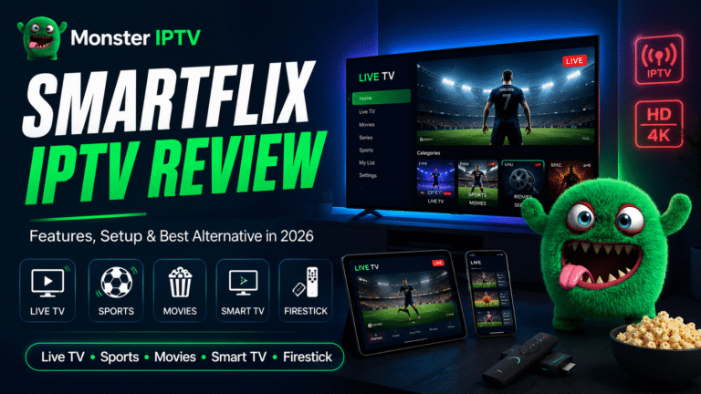 Smartflix IPTV review and alternative for live TV streaming