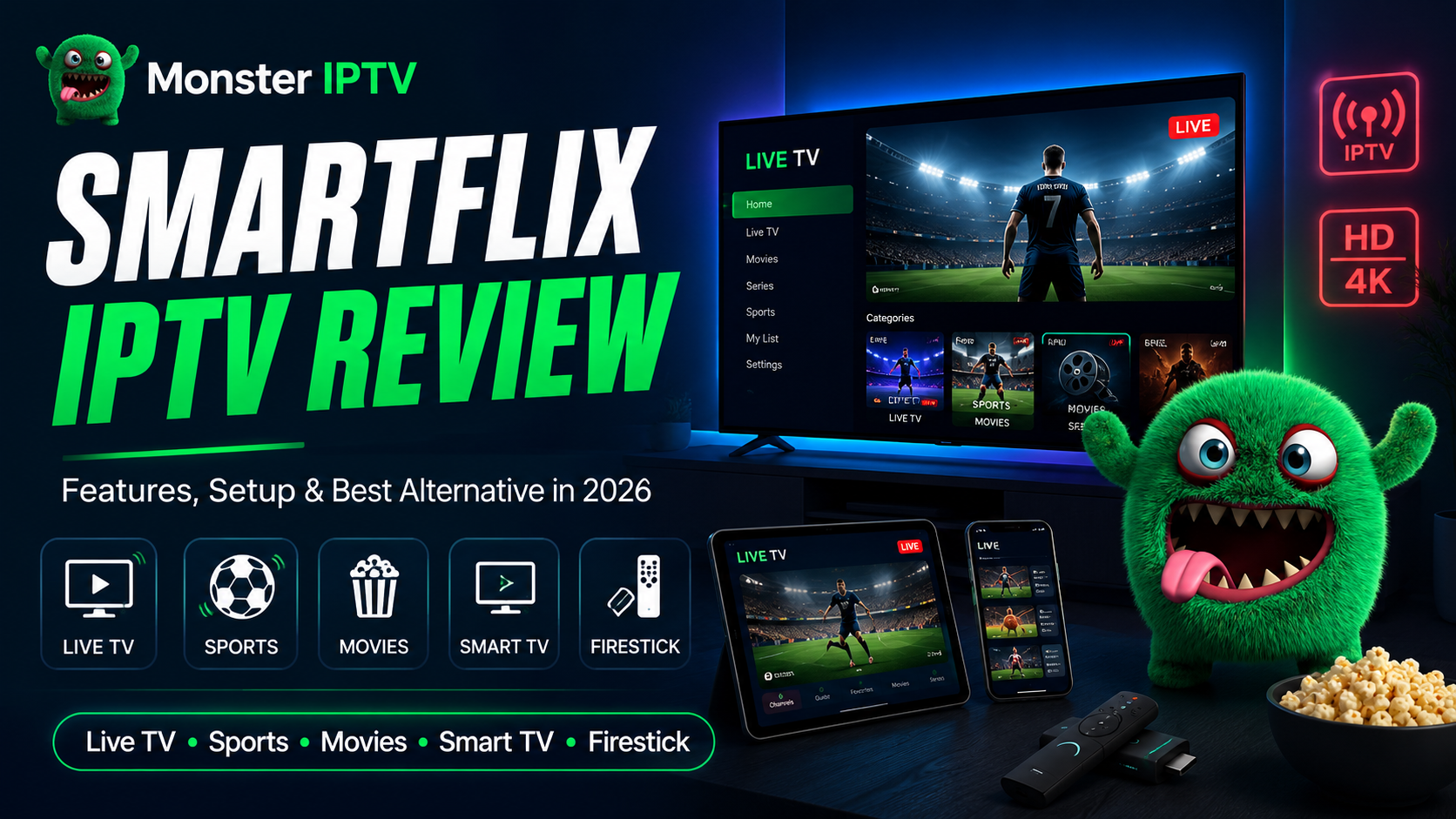 Smartflix IPTV review and alternative for live TV streaming