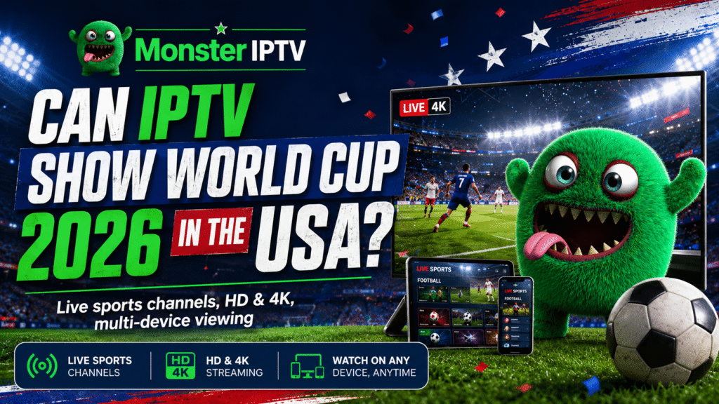 Does IPTV Have World Cup 2026 in USA