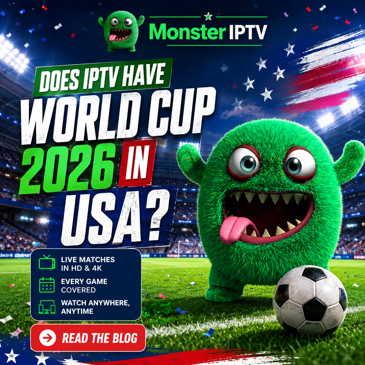 Does IPTV Have World Cup 2026 in USA